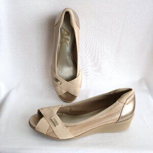 Size 7 M - Open Toe Wedges from Anne Klein